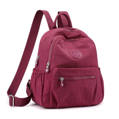 Nylon Casual Ladies Laptop Backpack