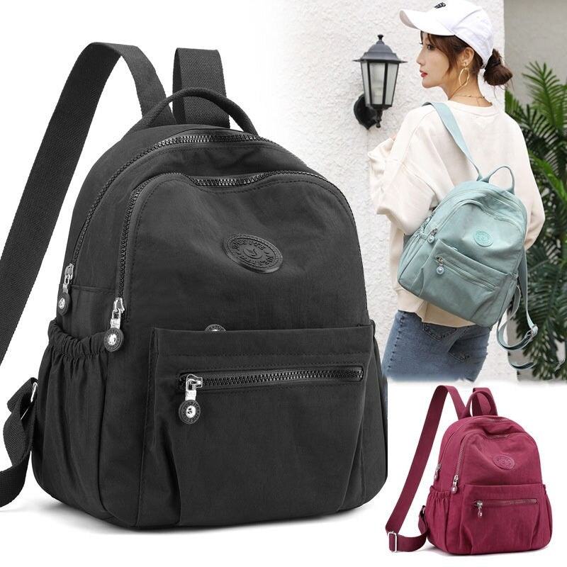 Nylon Casual Ladies Laptop Backpack