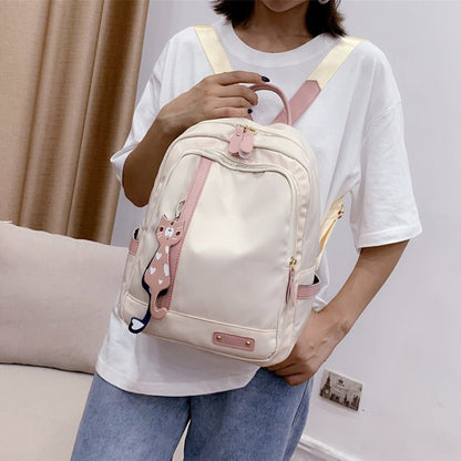 Nylon Teenage Girls Waterproof School Backpacks