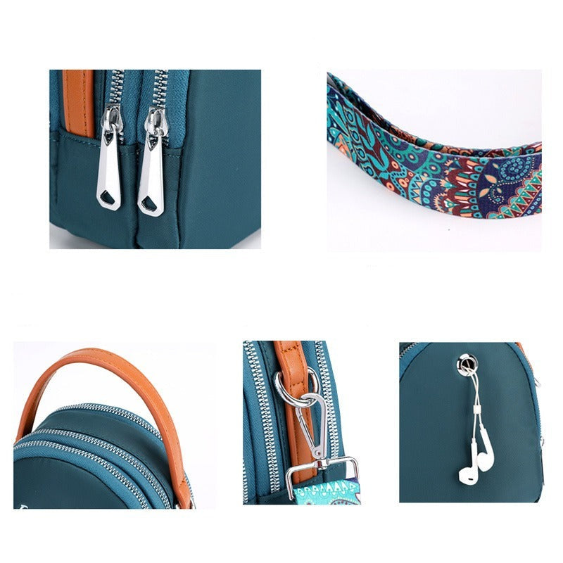 Printed Straps Messenger Bags For Women