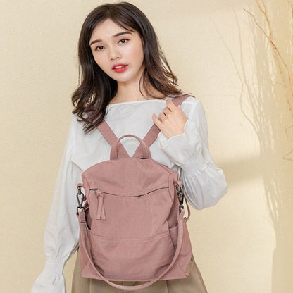 Large Capacity Oxford Solid Color Bag