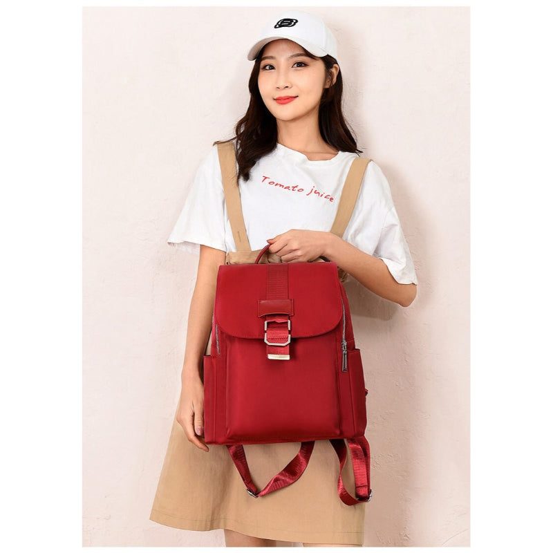 Women's Casual Flap Design Backpack