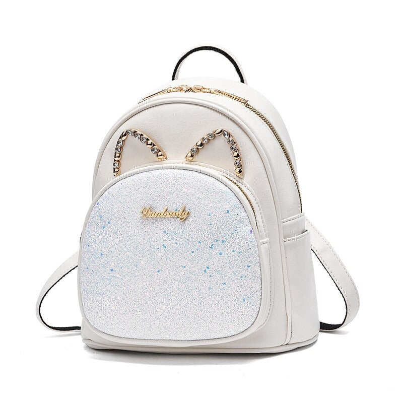 Sequins Shoulder Backpack For Women