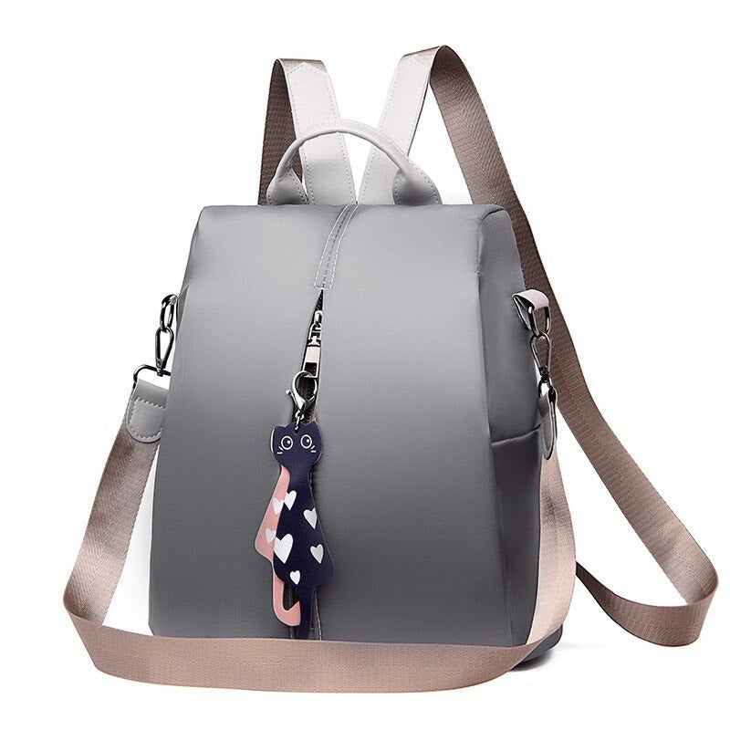 Women's Casual Solid Finish Backpack