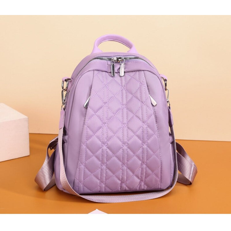 Women's Casual Solid Multi Purpose Backpack