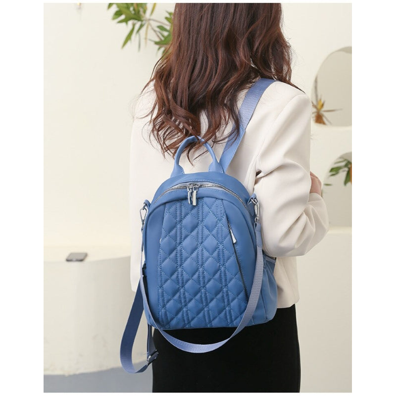 Women's Casual Solid Multi Purpose Backpack