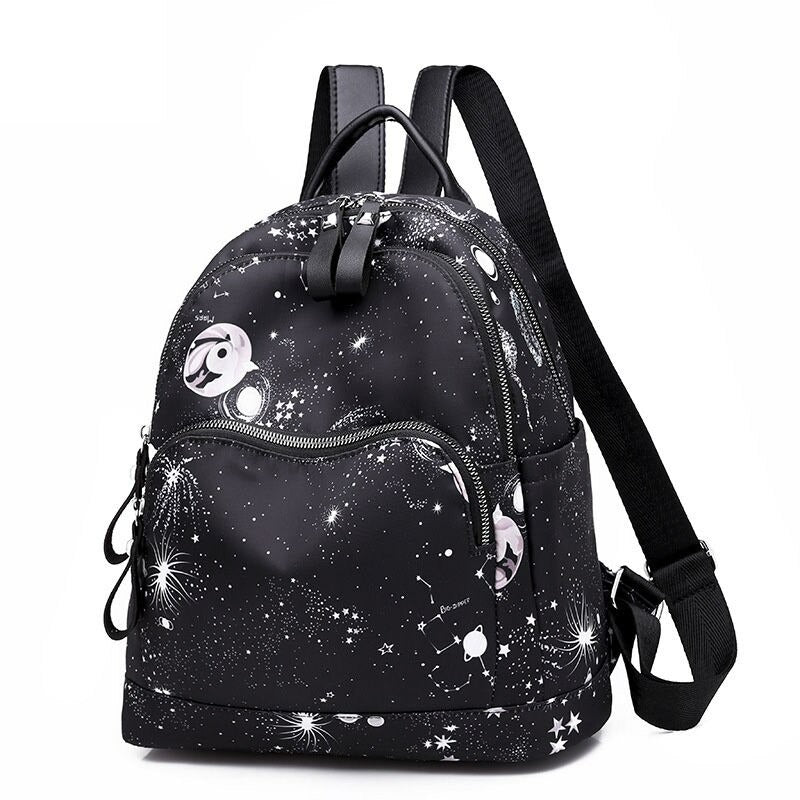 Oxford Cloth Waterproof Women's Backpack
