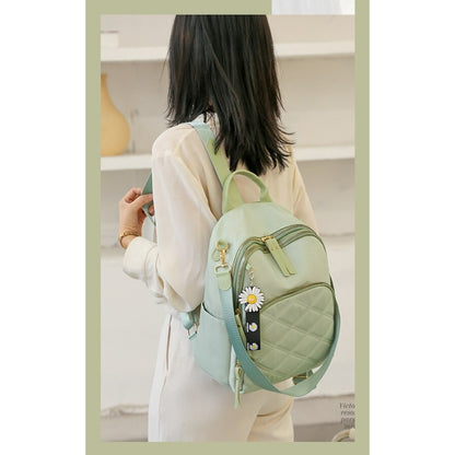 Girl's Plaid Designer Backpack