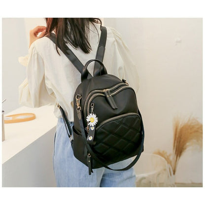 Girl's Plaid Designer Backpack