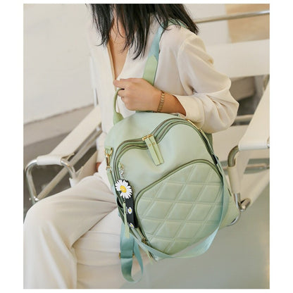 Girl's Plaid Designer Backpack
