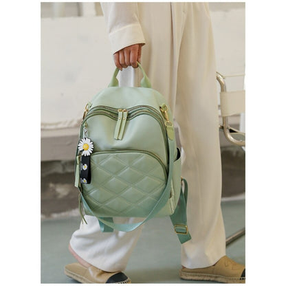 Girl's Plaid Designer Backpack