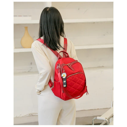 Girl's Plaid Designer Backpack