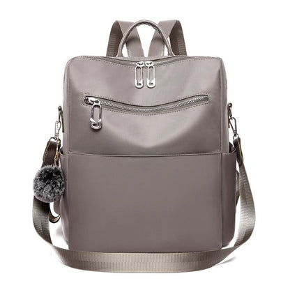 Women's Casual Solid Shoulder Backpack