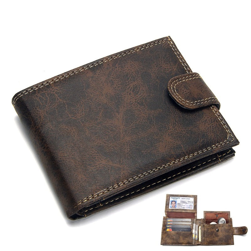 Luxury Designer Men's Wallet Leather