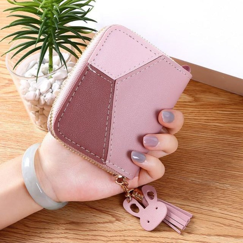 Women's Tassel Design Clutch Wallet