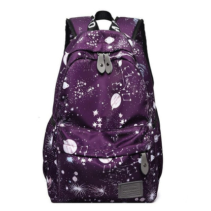 Galaxy Graphics Printed Backpack for Women