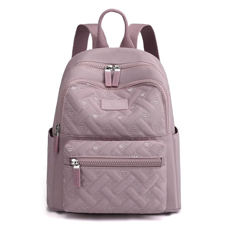 Nylon Waterproof Laptop Backpack For Women