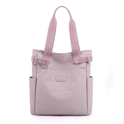 Waterproof Solid Colors Shoulder Bag For Women