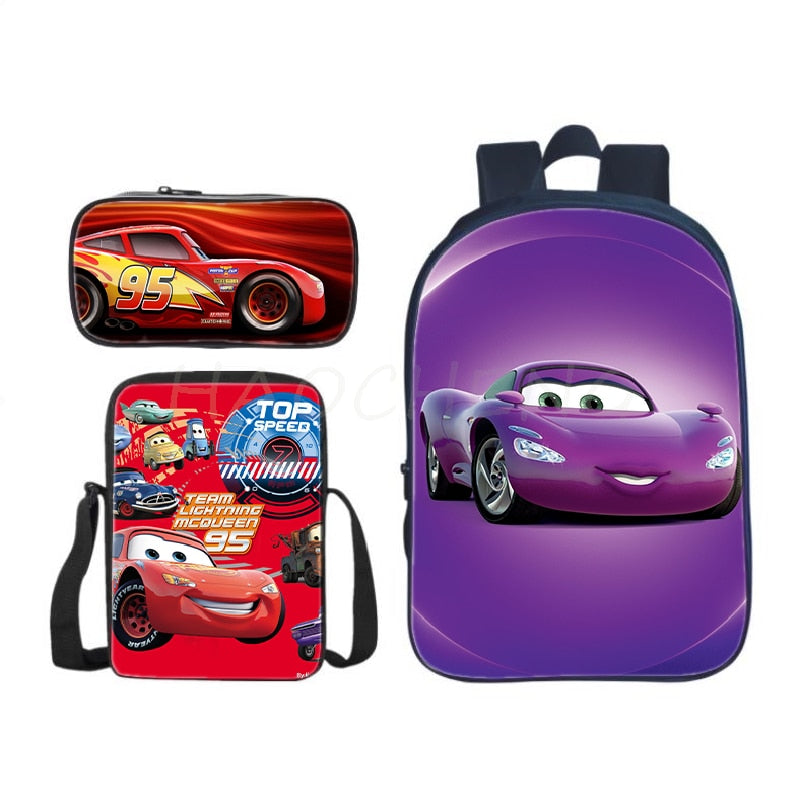 The Disney Cars 3PCS Edition Backpack