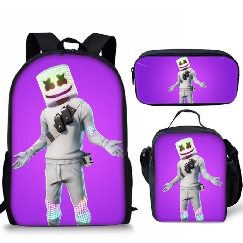 The Marshmello 3 PCS Printed Bag