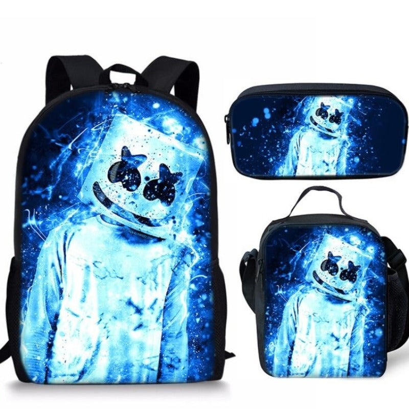 The Marshmello 3 PCS Printed Bag