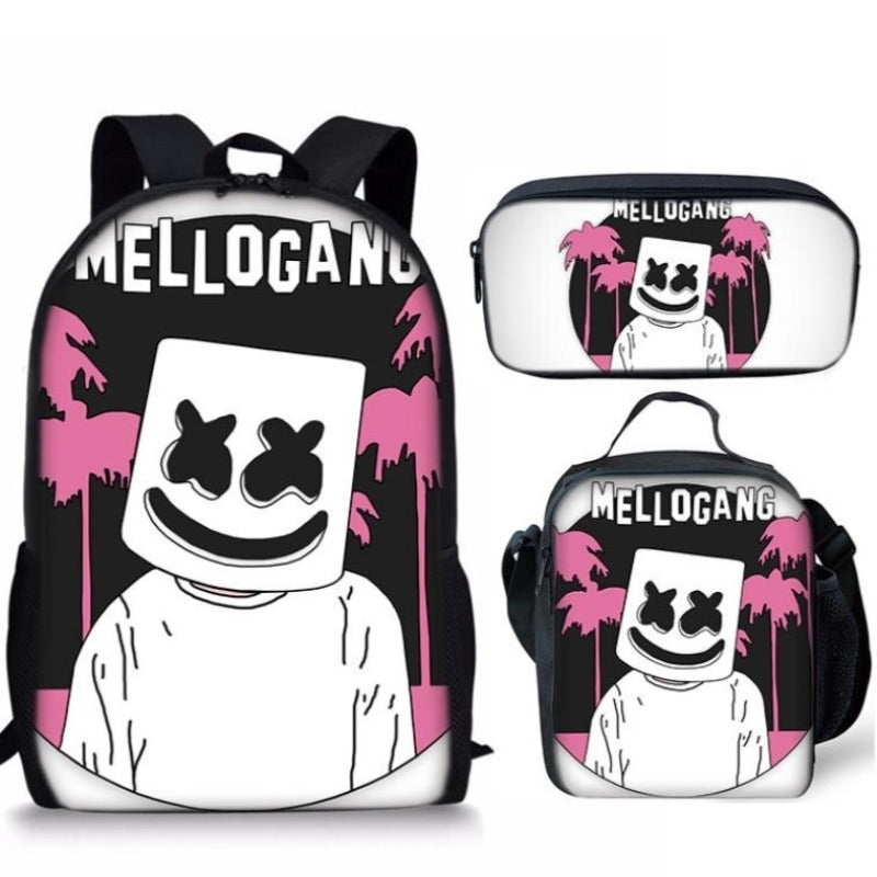 The Marshmello 3 PCS Printed Bag