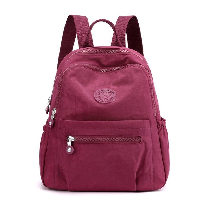 Nylon Casual Ladies Laptop Backpack